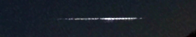 Unprocessed fireball image