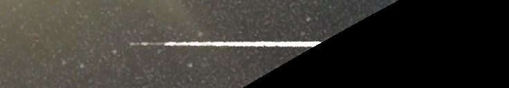 Unprocessed fireball image