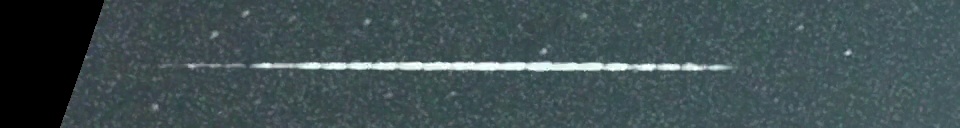 Unprocessed fireball image