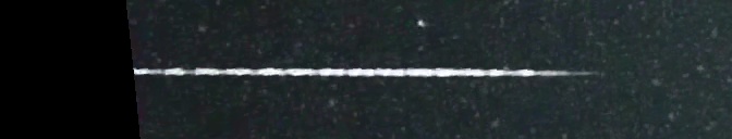 Unprocessed fireball image