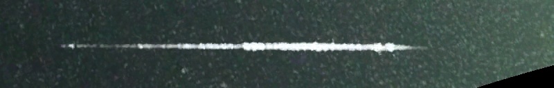 Unprocessed fireball image