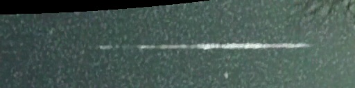 Unprocessed fireball image