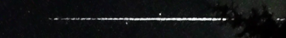 Unprocessed fireball image