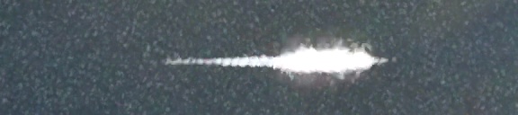 Unprocessed fireball image