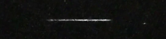 Unprocessed fireball image