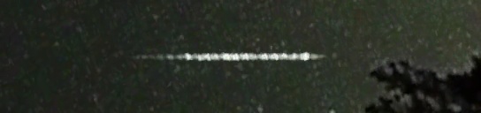 Unprocessed fireball image