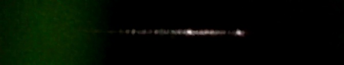 Unprocessed fireball image