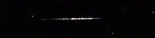 Unprocessed fireball image