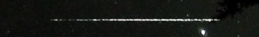 Unprocessed fireball image