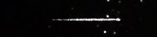 Unprocessed fireball image