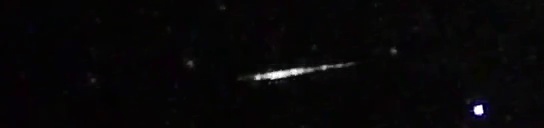 Unprocessed fireball image