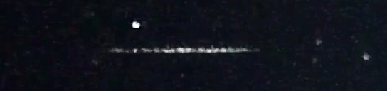 Unprocessed fireball image