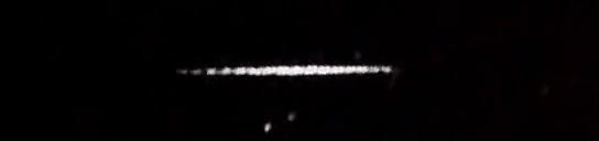 Unprocessed fireball image