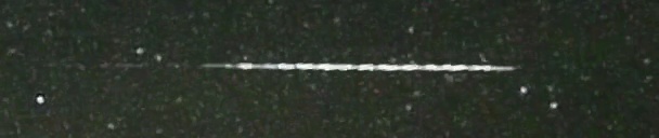 Unprocessed fireball image