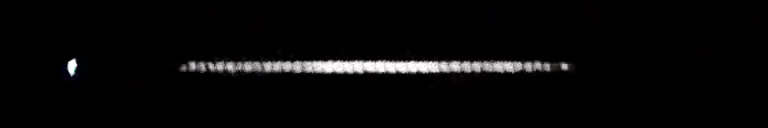 Unprocessed fireball image