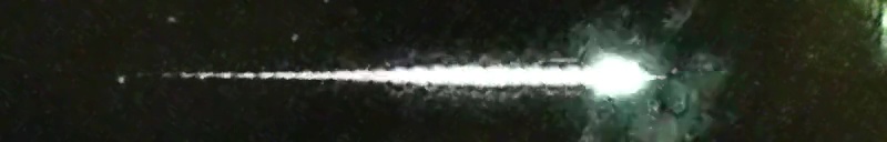 Unprocessed fireball image