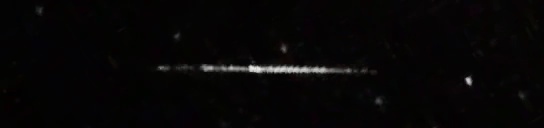 Unprocessed fireball image