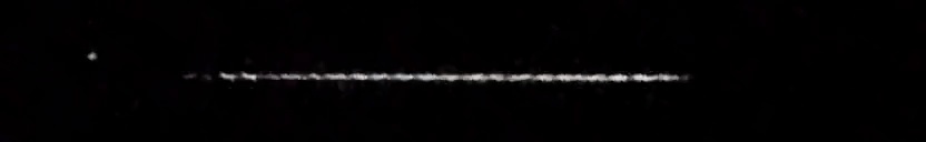 Unprocessed fireball image