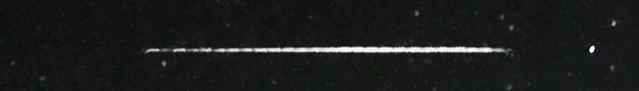 Unprocessed fireball image