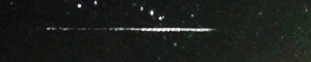 Unprocessed fireball image