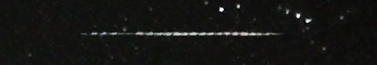 Unprocessed fireball image