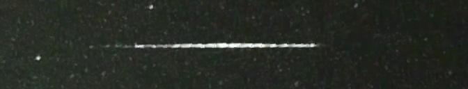 Unprocessed fireball image