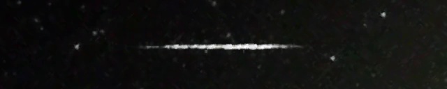 Unprocessed fireball image