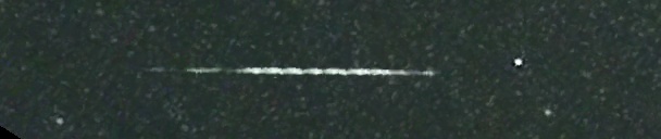 Unprocessed fireball image