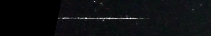 Unprocessed fireball image