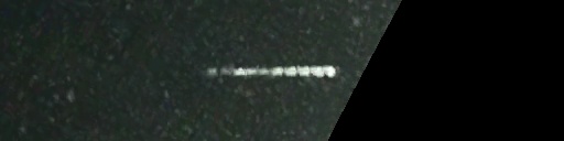 Unprocessed fireball image