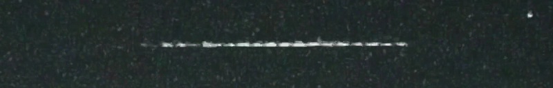 Unprocessed fireball image