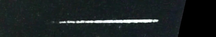 Unprocessed fireball image