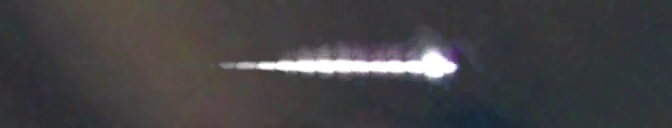 Unprocessed fireball image