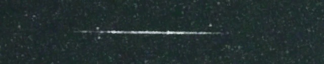 Unprocessed fireball image