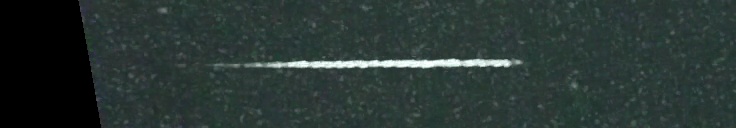 Unprocessed fireball image