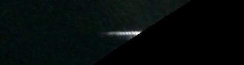 Unprocessed fireball image
