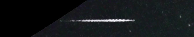 Unprocessed fireball image