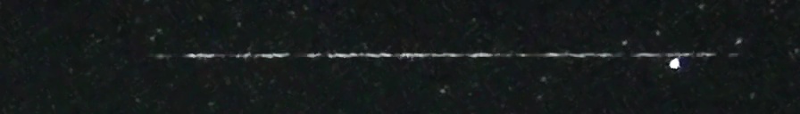 Unprocessed fireball image