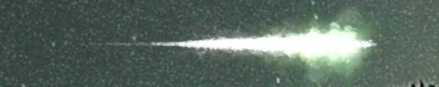 Unprocessed fireball image