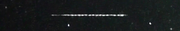 Unprocessed fireball image