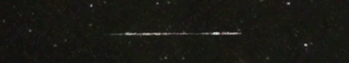 Unprocessed fireball image