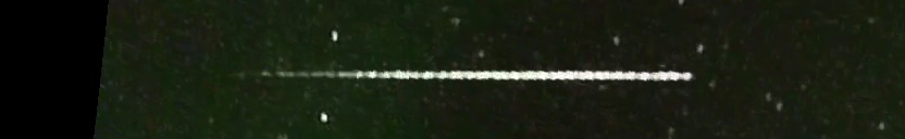 Unprocessed fireball image