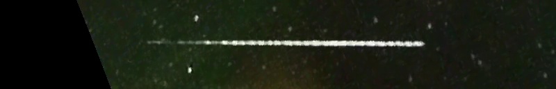 Unprocessed fireball image