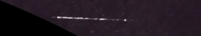 Unprocessed fireball image