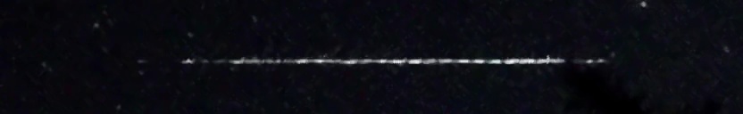 Unprocessed fireball image