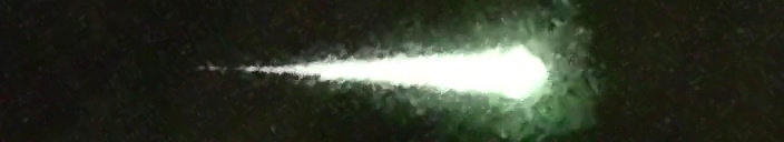 Unprocessed fireball image