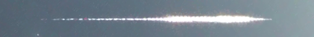 Unprocessed fireball image