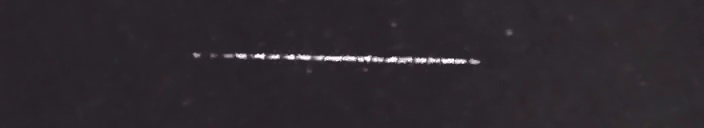 Unprocessed fireball image