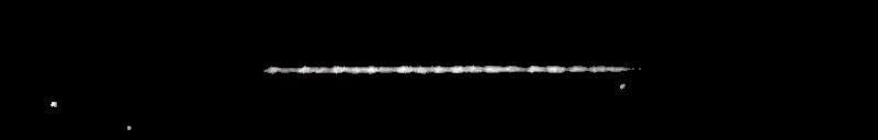 Processed fireball image