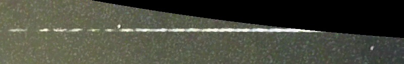 Unprocessed fireball image